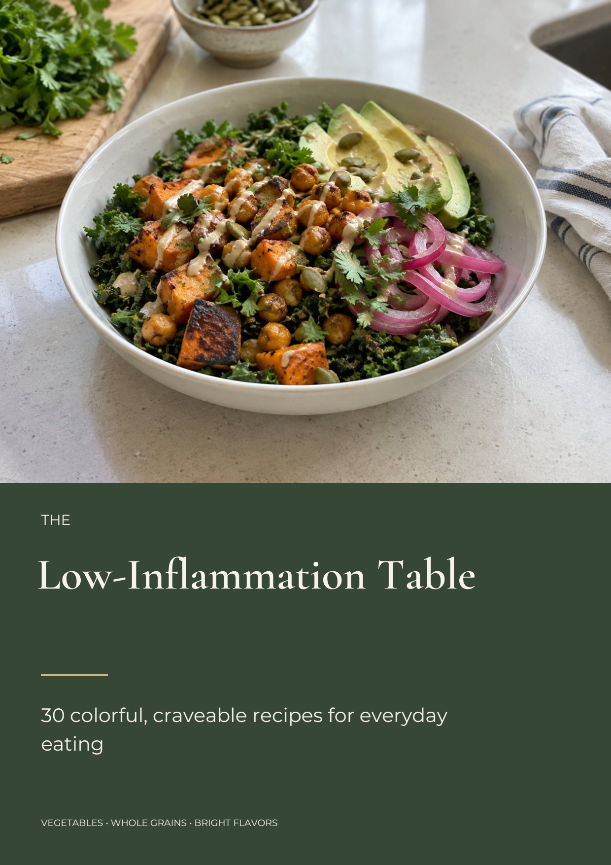 The Low-Inflammation Table cookbook cover